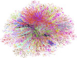 Internet Splat Map | Steve Jurvetson